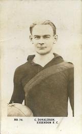 1923 Magpie Portraits of Our Leading Footballers #70 Clyde Donaldson Front